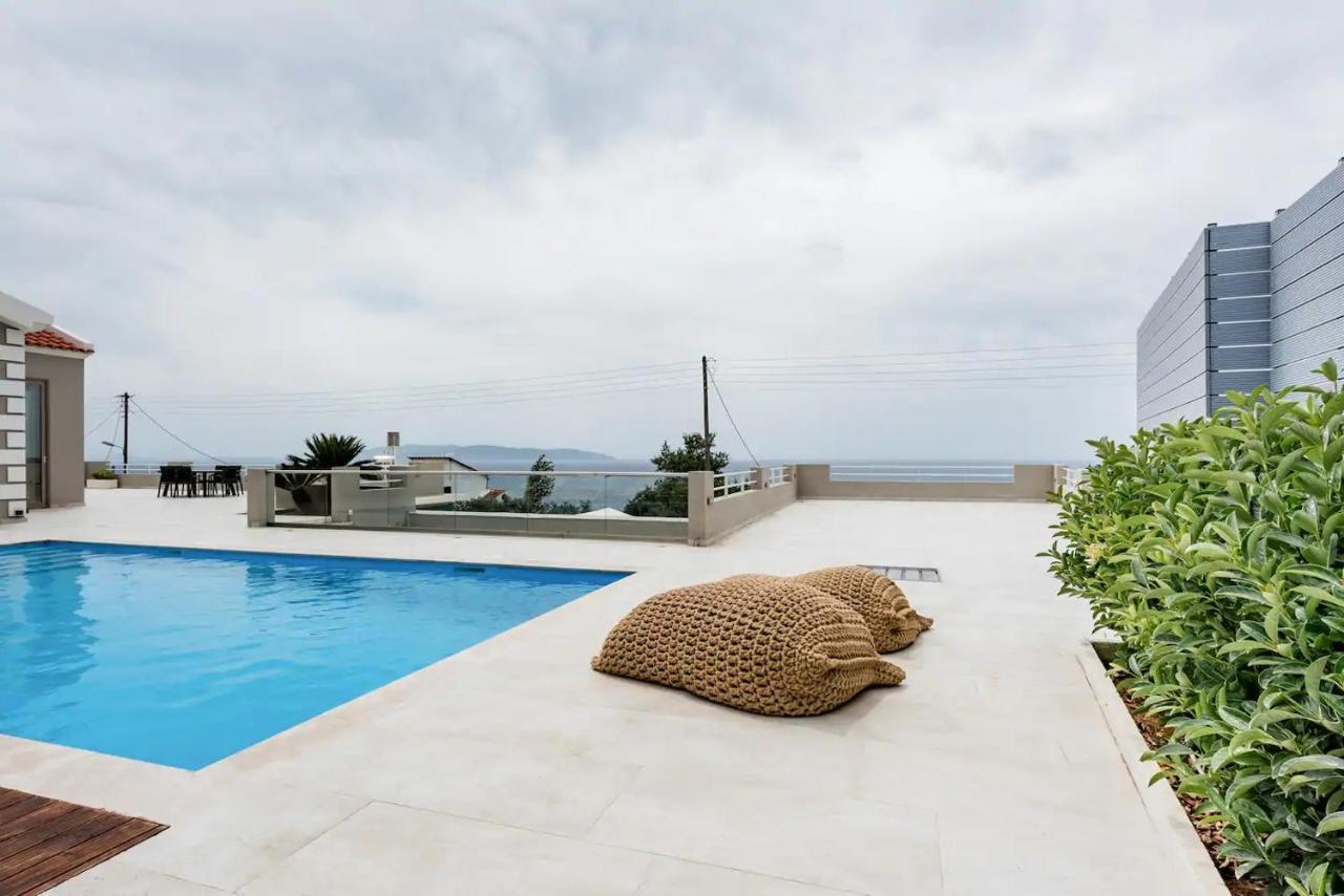 Etherealvilla-Family Villa With Pool Λουρδάτα Εξωτερικό φωτογραφία